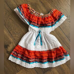 Colorful Authentic Mexican Dress